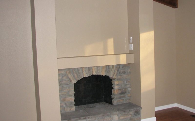 Fireplace remodel